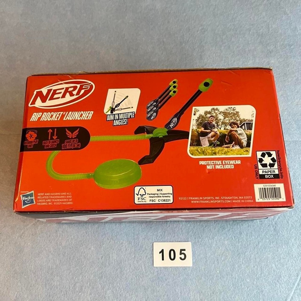 Nerf Rip Rocket Launcer Nerf Toy